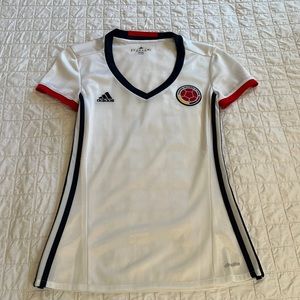 Adidas Colombian soccer jersey size XS